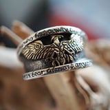 Phoenix Ring Silver and Gold