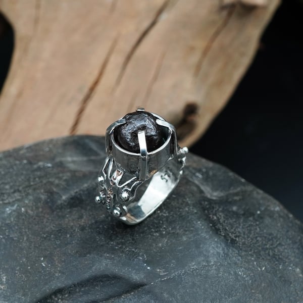 Fallen Star Ring Silver