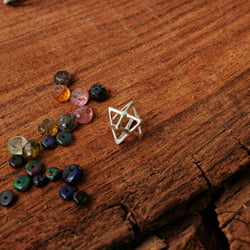 Merkaba Pendant Silver Small