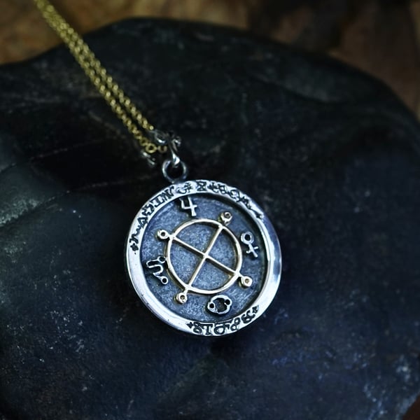 Jupiter Triple Conjunction Talisman Pendant Silver and Gold (*Limited Edition*)