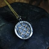 Jupiter Triple Conjunction Talisman Pendant Silver and Gold (*Limited Edition*)