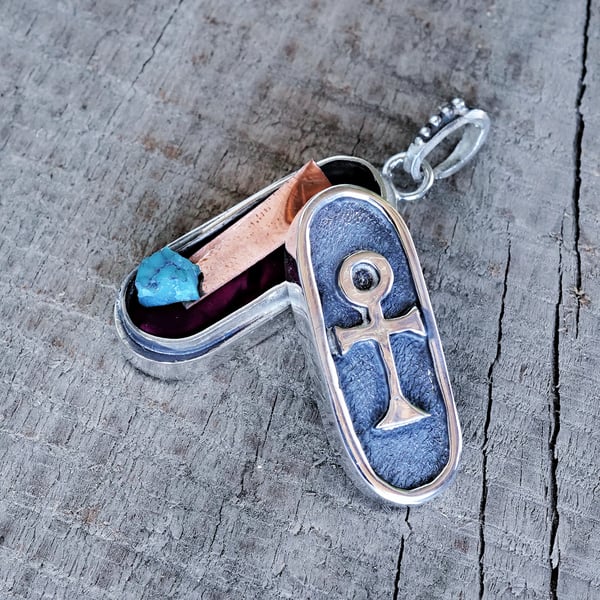 Venus in Pisces Magic Amulet Silver