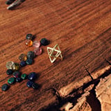 Merkaba Pendant Gold Small