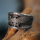 Phoenix Ring Silver