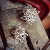 Alchemy/Vector Equilibrium Small Pendant Silver