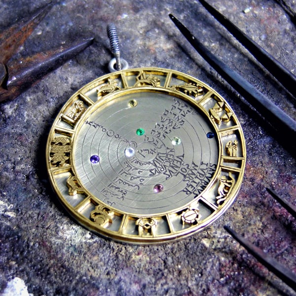 Image of the Cosmos Talisman Silver and Gold (*Limited Edition*)