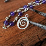 Healing Rafa Charm Small Silver