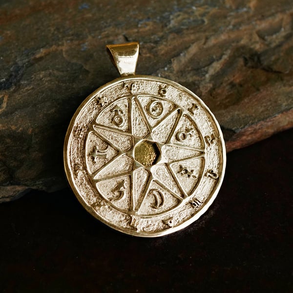 7 Metals Chaldean Astrology Talisman Gold (*Limited Edition*)