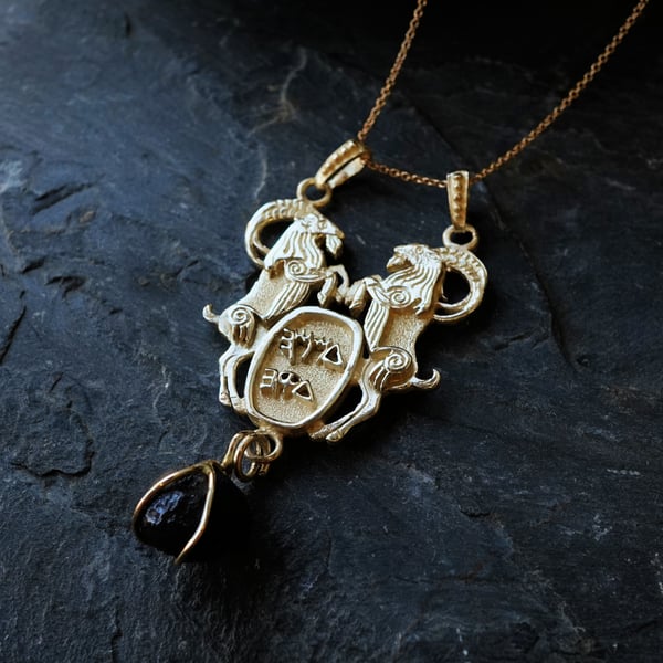 Fallen Star Pendant Gold