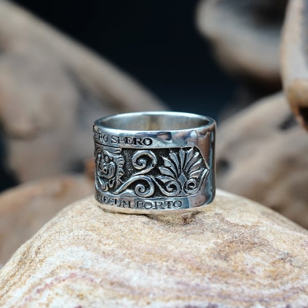 The Arete Ring Silver