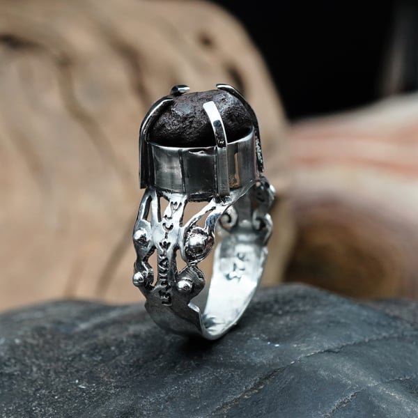 Fallen Star Ring Silver