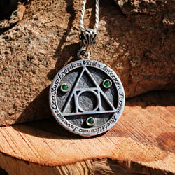 Philosopher's Stone Pendant Silver