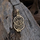 The Ripple Effect Pendant Gold