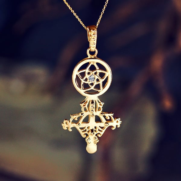 Divine Love Talisman (Venus In Pisces) Gold With Diamond (*Limited Edition*)