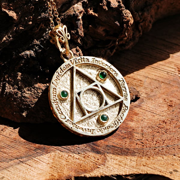 Philosopher's Stone Pendant Gold