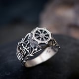 Musashi Samurai Void Ring Silver