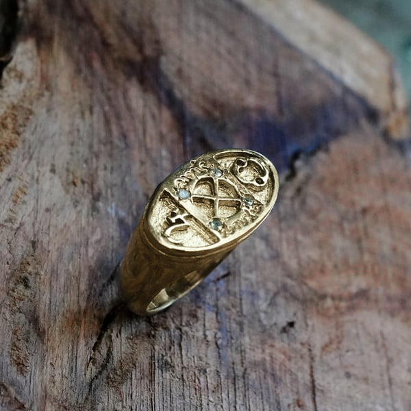 Jupiter Triple Conjunction Talisman Ring Gold (*Limited Edition*)