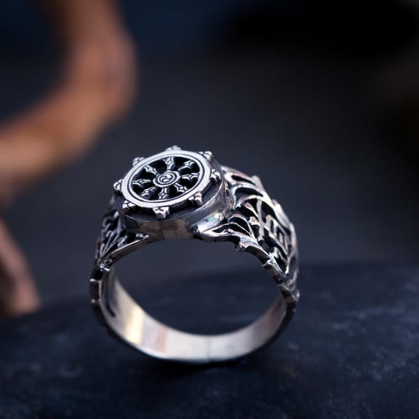 Musashi Samurai Void Ring Silver
