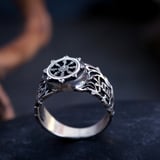 Musashi Samurai Void Ring Silver