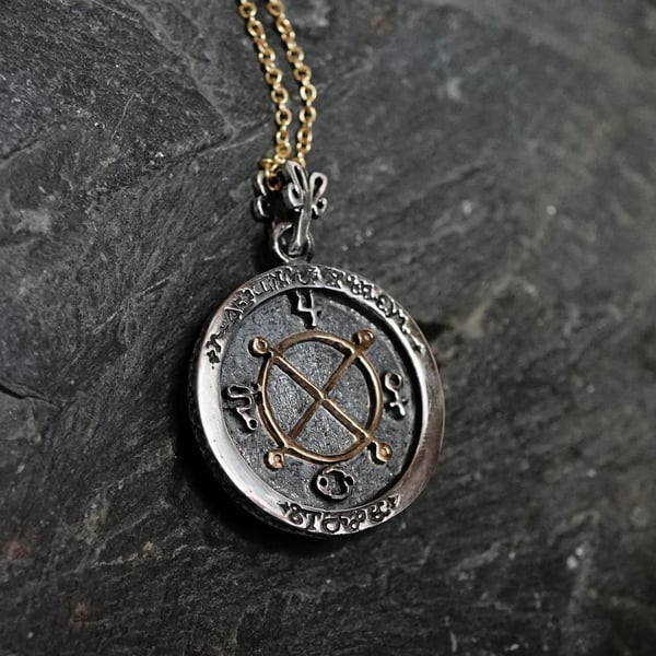 Jupiter Triple Conjunction Talisman Pendant Silver and Gold (*Limited Edition*)