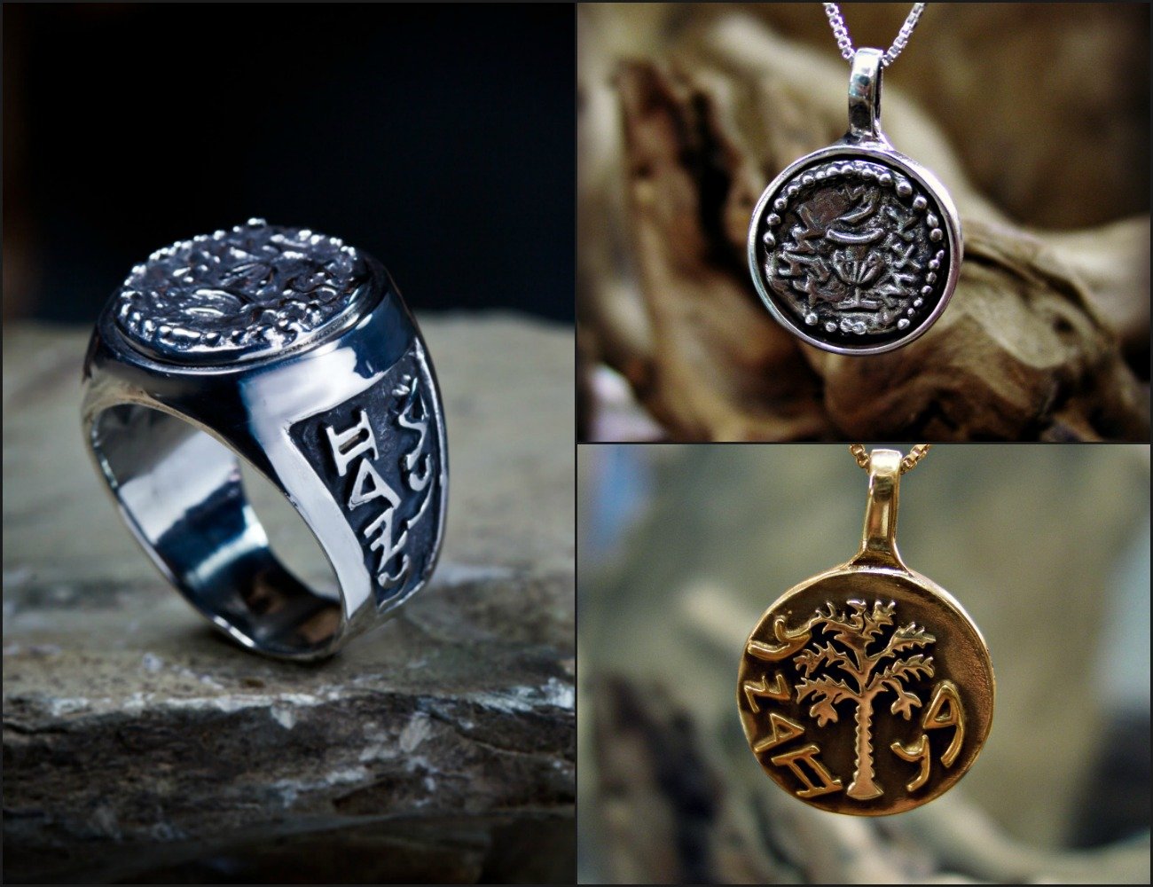 Rebel Pendant and Ring