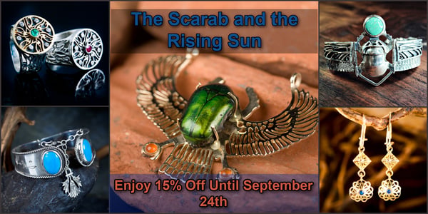 The Scarab and the Rising Sun