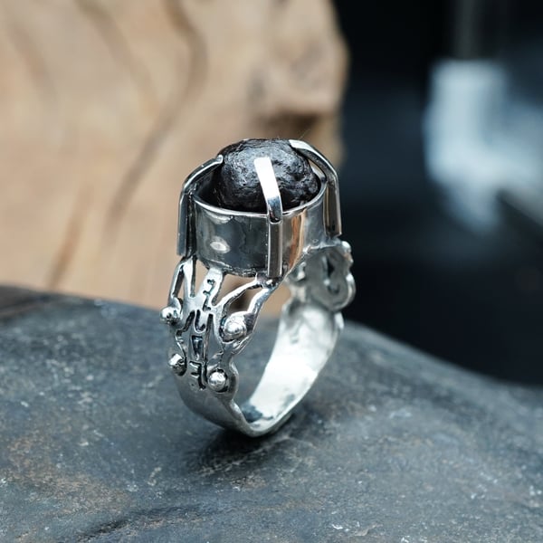 Fallen Star Ring Silver
