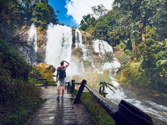Sticky Waterfall (Buatong Waterfall) in Chiang Mai Half Day Tour