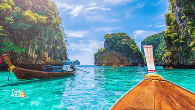 Phi Phi Island, Bamboo Island and Sunset Maiton Island by Seanery Speed Catamaran