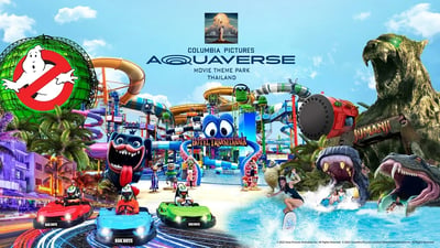 Columbia Pictures Aquaverse Ticket, Pattaya