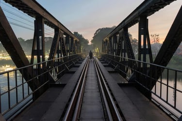 Kanchanaburi River Kwai and Hellfire Pass with Roundtrip Transfer