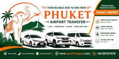 Phuket Airport From/To Krabi Area Excludes Koh Lanta Area and Railay Area (Meeting&Sending)