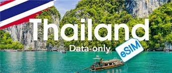 Thailand eSIM - Unlimited 4G/5G Data - Thai Pass