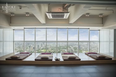 Sky Relax and Spa  on 69th floor  at Baiyoke Sky Hotel Bangkok