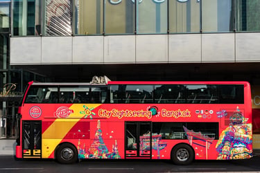 Bangkok Hop-On Hop-Off Bus Tour by Elephant Bus Tours - Thai Pass