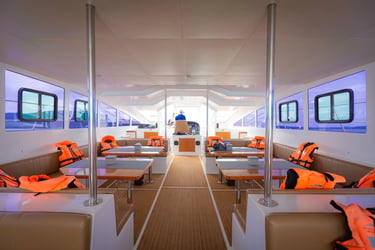 Phi Phi Island, Bamboo Island and Sunset Maiton Island by Seanery Speed Catamaran - Thai Pass
