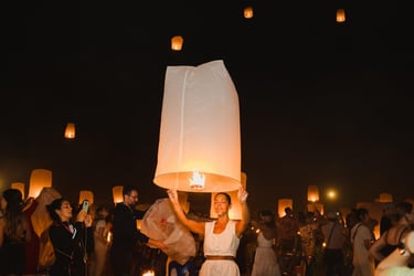Moonlight Sky Lanterns Ticket 2025 at I Love Banthi- | Lamphun