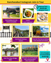Kanchanaburi Safari Park and River Kwai Bridge Day Tour - Thai Pass