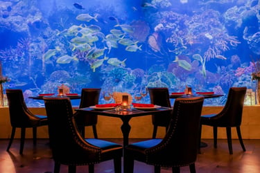 Copper Aquarium Restaurant at Amaranta Hotel Bangkok - Thai Pass