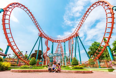 Siam Amazing Park Ticket with Round Trip Share Transfer - Thai Pass