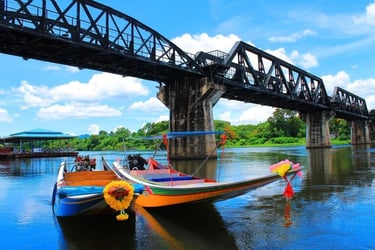 From Bangkok : Historical Day Tour to River Kwai  with English Guide