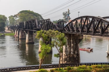 From Bangkok : Elephant Sanctuary & Kanchanaburi Highlights Tour - Thai Pass
