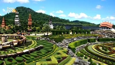 Nong Nooch Tropical Botanical Garden Tickets with Indian Buffet Lunch
