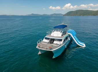Day Trip Racha Island + Coral Island By Catamaran (Blue Whale)