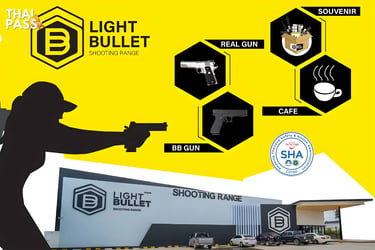 Light Bullet Shooting Range in Pattaya Ticket