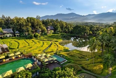Hill Tribes Long Neck Village and Wat Pha Lat Half Day Tour in Chiang Mai