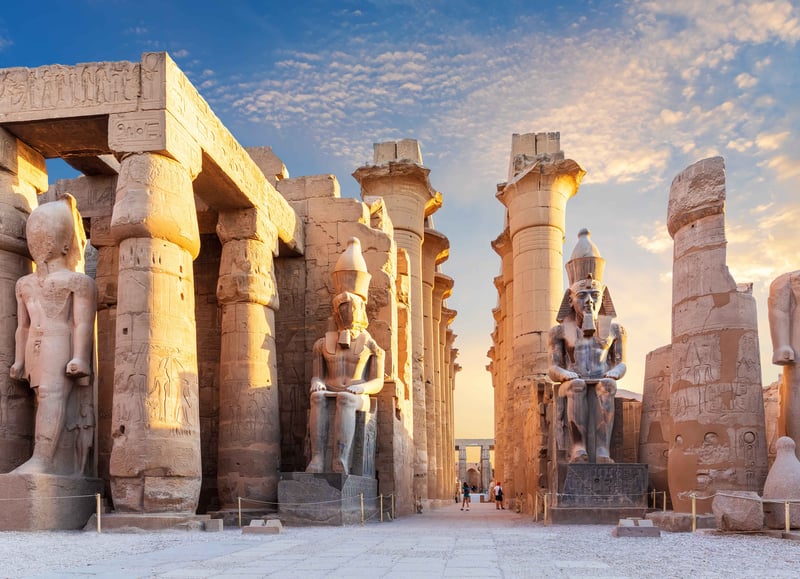 East Bank Of Luxor Temple Tour