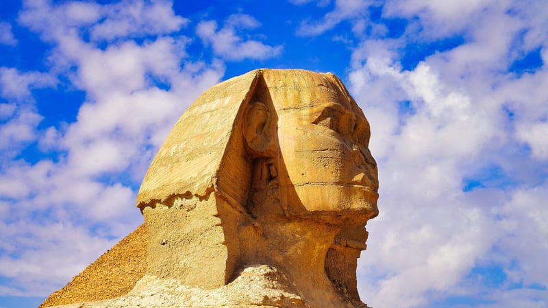 Close Up Great Sphinx