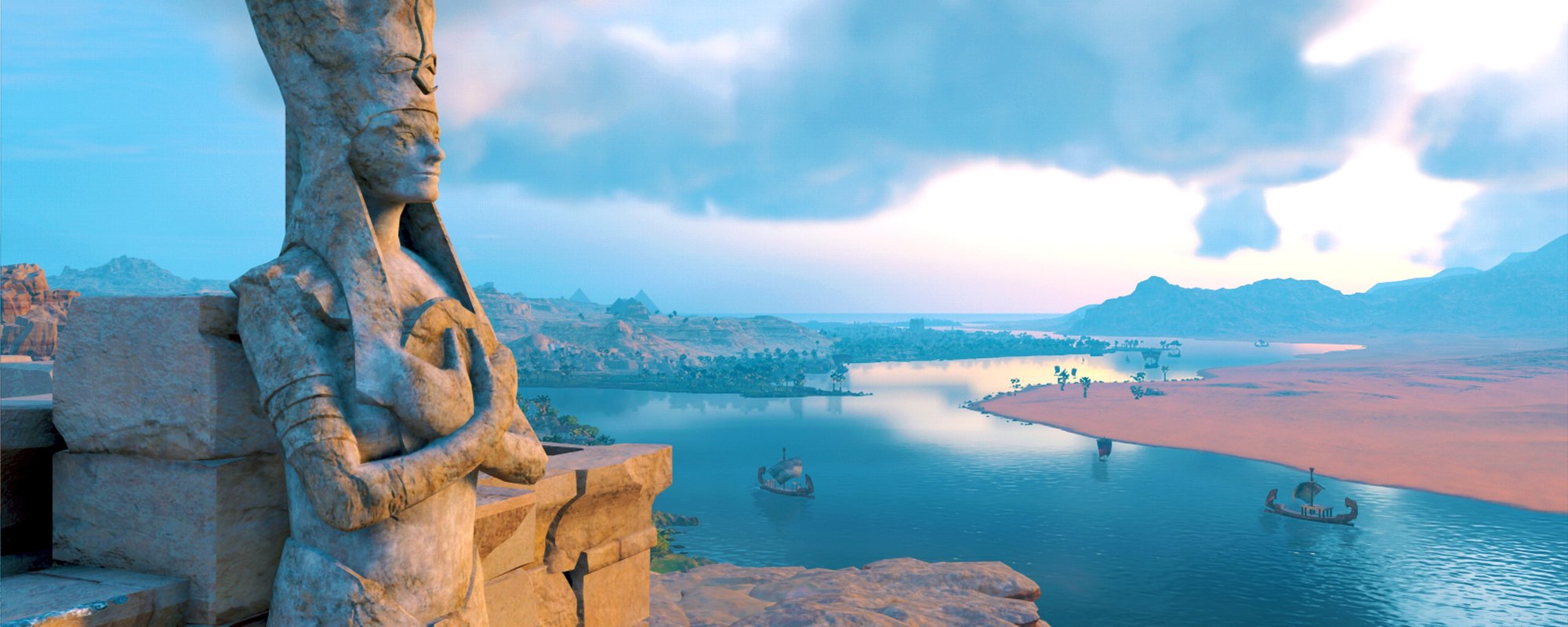 Nile River Statue