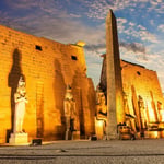 Luxor Temple By Night